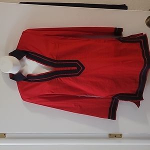 Venus Tunic, Red, Sz. 6